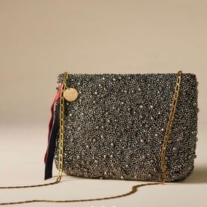 Clare V. Glitter Clutch